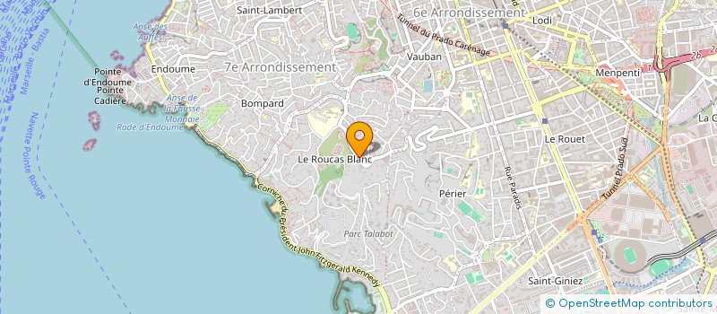 localisation de l'entreprise MONSIEUR PHILIPPE PALMIERI à MARSEILLE