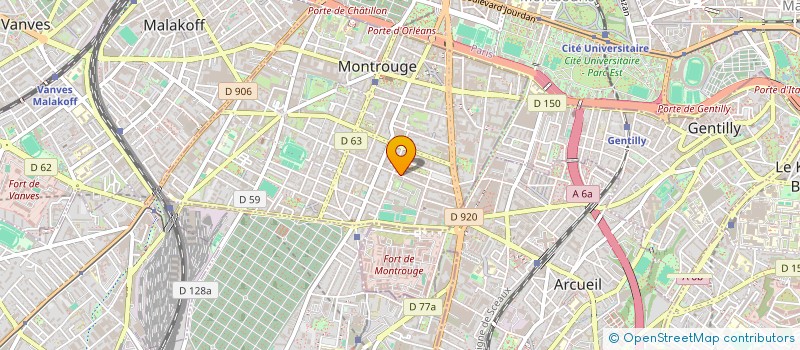 localisation de l'entreprise MONSIEUR PHILIPPE PANAYOTIS MARINELLIS à MONTROUGE