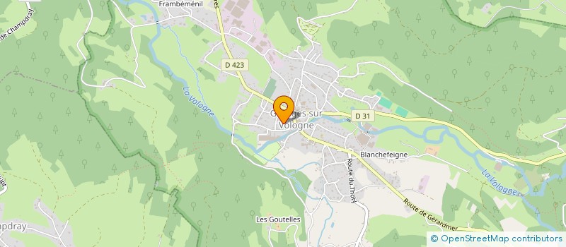 localisation de l'entreprise MONSIEUR PHILIPPE PANOZZO à GRANGES-AUMONTZEY