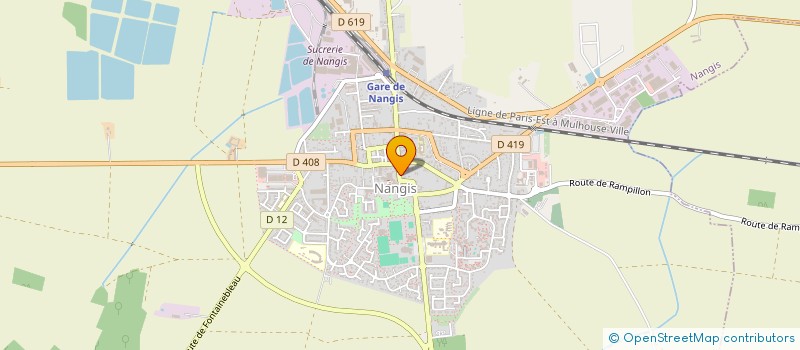 localisation de l'entreprise MONSIEUR PHILIPPE PAPADOPOULOS  NANGIS