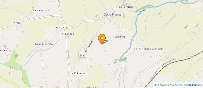 localisation de l'entreprise MONSIEUR PHILIPPE PAPILLON à TESSY-BOCAGE