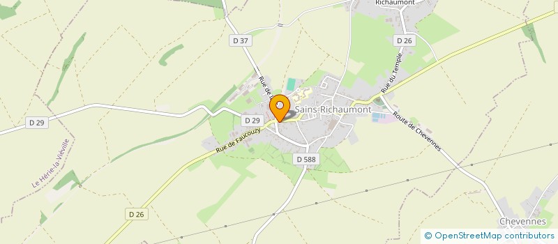 localisation de l'entreprise MONSIEUR PHILIPPE PAPIN  WIEGE-FATY