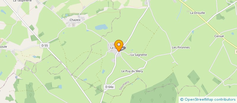 localisation de l'entreprise MONSIEUR PHILIPPE PAQUET  SOUMANS