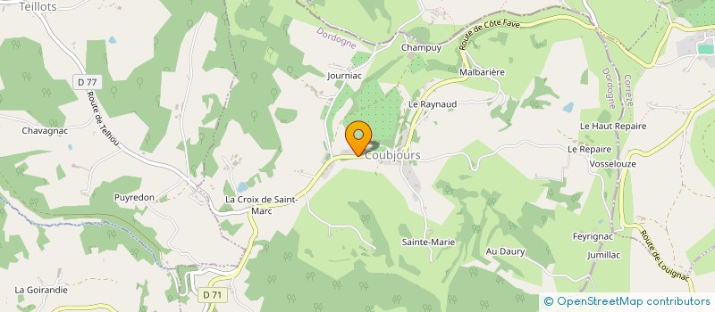 localisation de l'entreprise MONSIEUR PHILIPPE PARCQ à BADEFOLS-D ANS