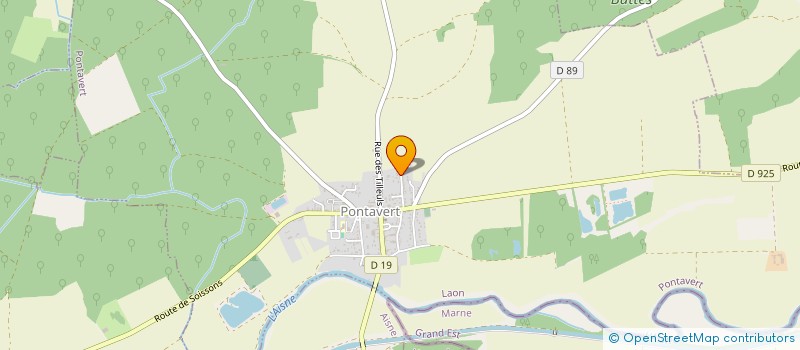 localisation de l'entreprise MONSIEUR PHILIPPE PARENT à PONTAVERT