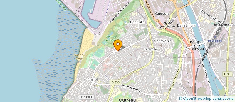 localisation de l'entreprise MONSIEUR PHILIPPE PARENTY  LE PORTEL