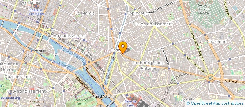 localisation de l'entreprise MONSIEUR PHILIPPE PARIENTE  PARIS 11