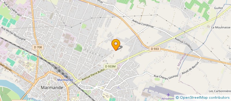 localisation de l'entreprise MONSIEUR PHILIPPE PARIS à MARMANDE