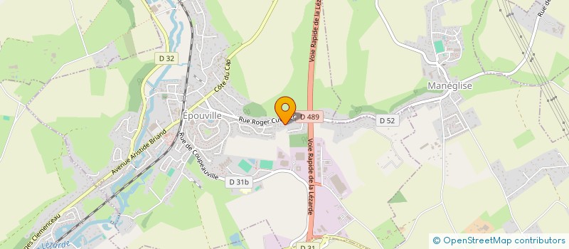 localisation de l'entreprise MONSIEUR PHILIPPE PARIS  EPOUVILLE