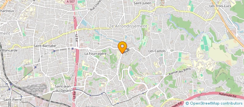 localisation de l'entreprise MONSIEUR PHILIPPE PASCAL à MARSEILLE