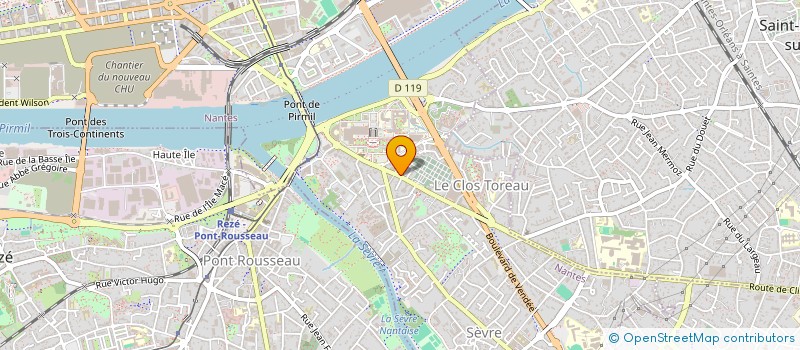 localisation de l'entreprise MONSIEUR PHILIPPE PASQUER à NANTES