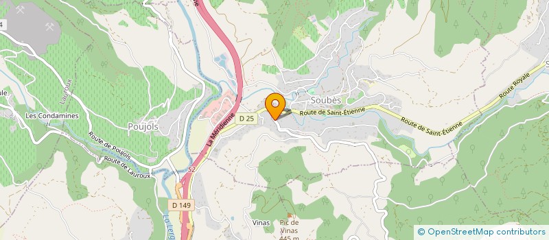 localisation de l'entreprise MONSIEUR PHILIPPE PASSET  SOUBES