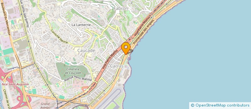 localisation de l'entreprise MONSIEUR PHILIPPE PASTOR à NICE