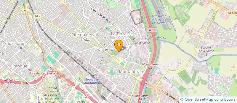 localisation de l'entreprise MONSIEUR PHILIPPE PASTRE à TOULOUSE