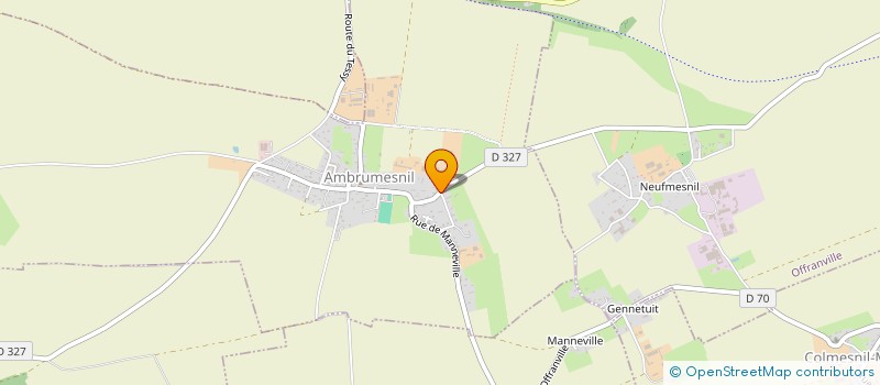 localisation de l'entreprise MONSIEUR PHILIPPE PATE  AMBRUMESNIL