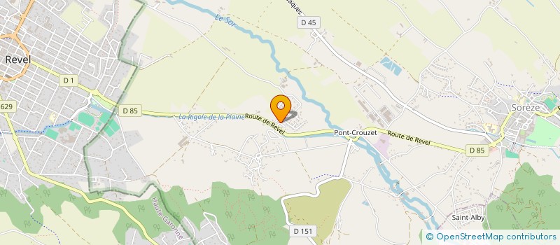 localisation de l'entreprise MONSIEUR PHILIPPE PATEGO  SOREZE