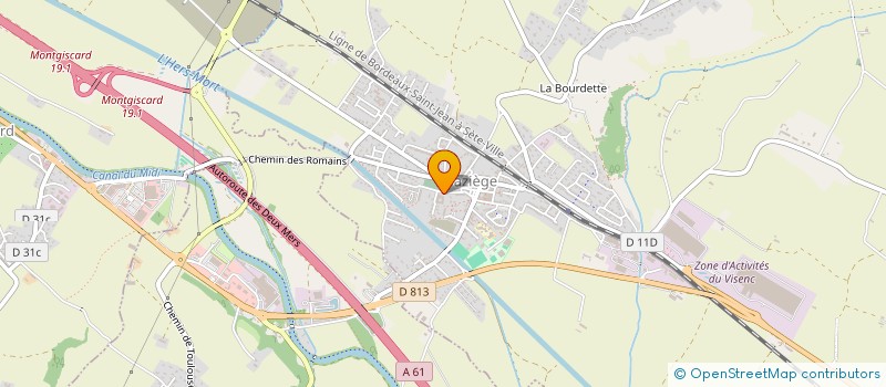 localisation de l'entreprise MONSIEUR PHILIPPE PAULY  BAZIEGE