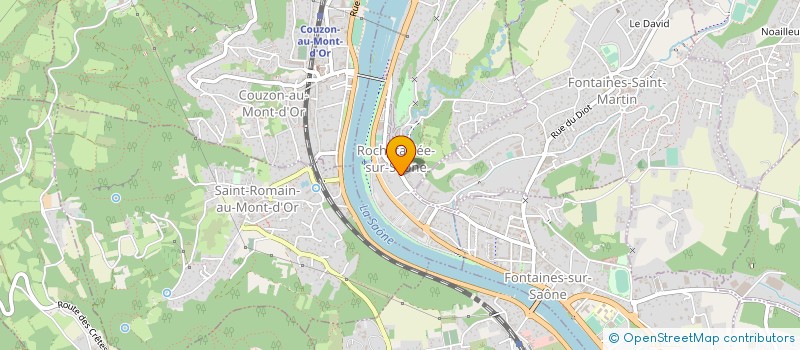 localisation de l'entreprise MONSIEUR PHILIPPE PAUZIN à ROCHETAILLEE-SUR-SAONE