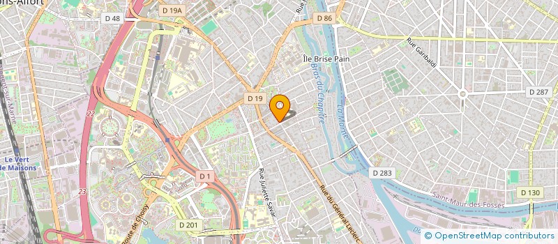 localisation de l'entreprise MONSIEUR PHILIPPE PAVARD  CRETEIL