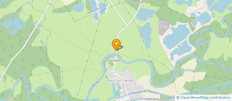 localisation de l'entreprise MONSIEUR PHILIPPE PAVILLA  PONT-SUR-SEINE