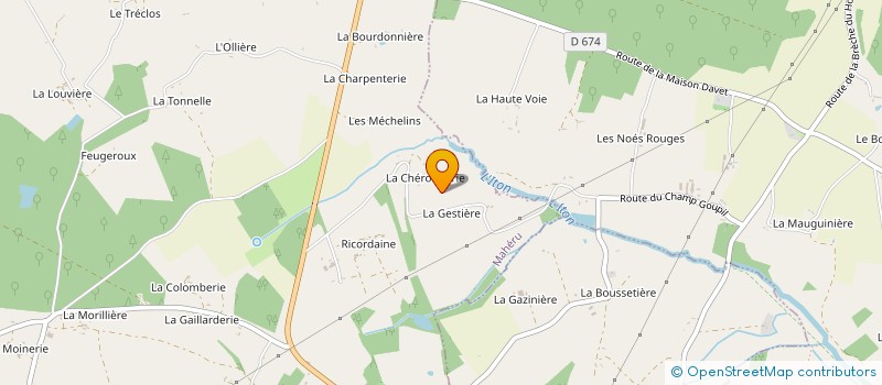 localisation de l'entreprise MONSIEUR PHILIPPE PAVOINE à MAHERU