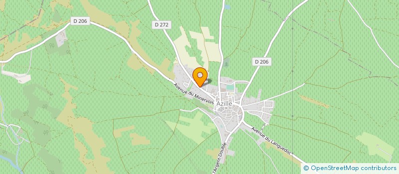 localisation de l'entreprise MONSIEUR PHILIPPE PECH à AZILLE