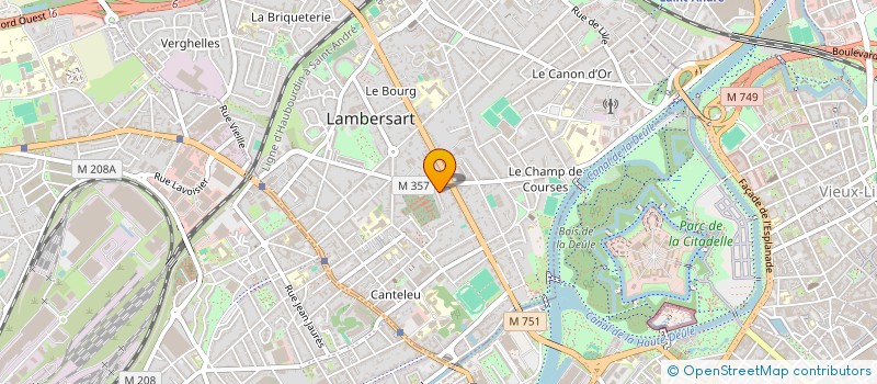 localisation de l'entreprise MONSIEUR PHILIPPE PECHER à LAMBERSART