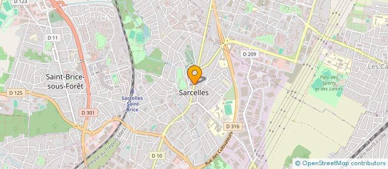 localisation de l'entreprise MONSIEUR PHILIPPE PECORILLA à SARCELLES