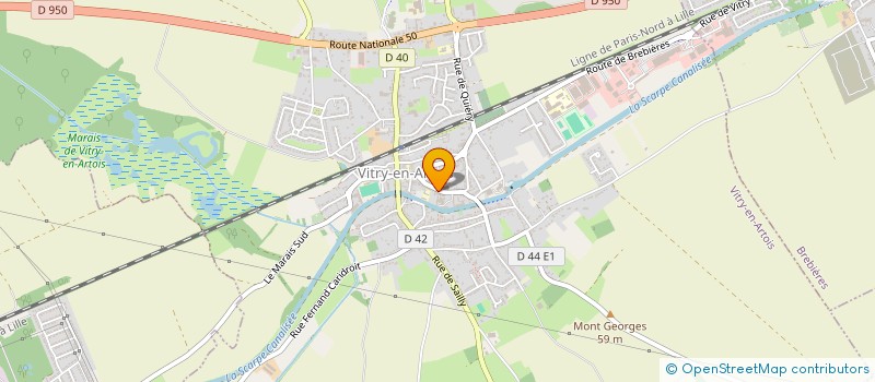 localisation de l'entreprise MONSIEUR PHILIPPE PECQUEUR à IZEL-LES-EQUERCHIN