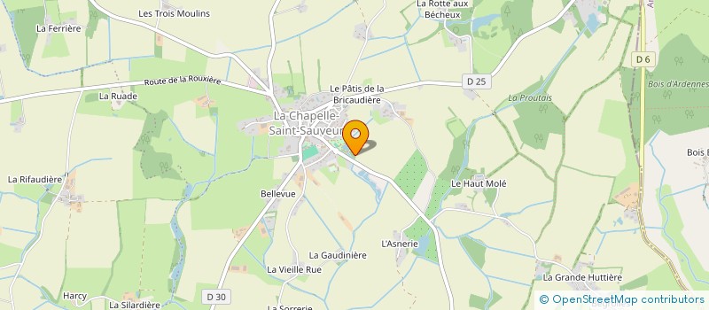 localisation de l'entreprise MONSIEUR PHILIPPE PEDEAU  LOIREAUXENCE