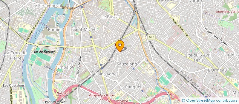 localisation de l'entreprise MONSIEUR PHILIPPE PEGEAULT à TOULOUSE