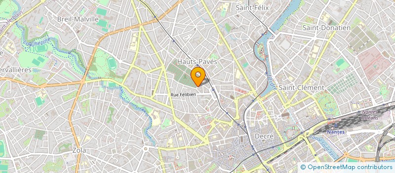 localisation de l'entreprise MONSIEUR PHILIPPE PEIGNET à NANTES