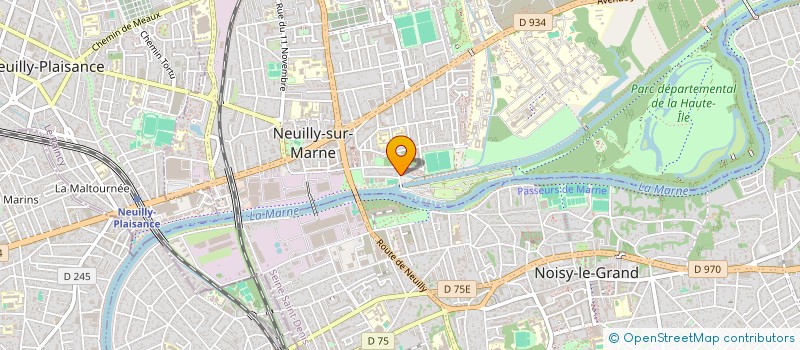 localisation de l'entreprise MONSIEUR PHILIPPE PELISSIER à NEUILLY-SUR-MARNE