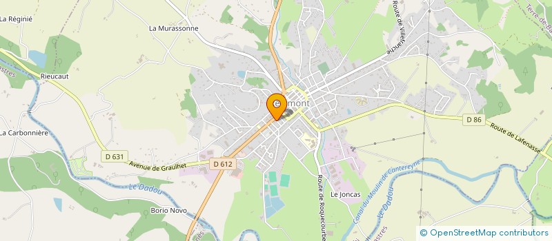 localisation de l'entreprise MONSIEUR PHILIPPE PELISSOU  REALMONT