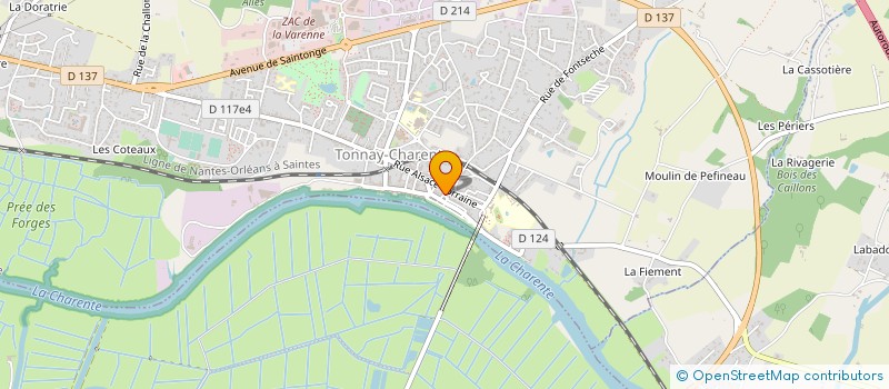 localisation de l'entreprise MONSIEUR PHILIPPE PELISZKO  TONNAY-CHARENTE