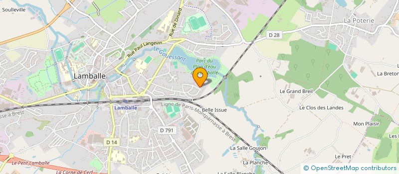 localisation de l'entreprise MONSIEUR PHILIPPE PELLAN à LAMBALLE-ARMOR