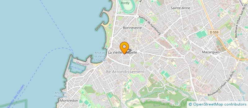 localisation de l'entreprise MONSIEUR PHILIPPE PELLETIER à MARSEILLE