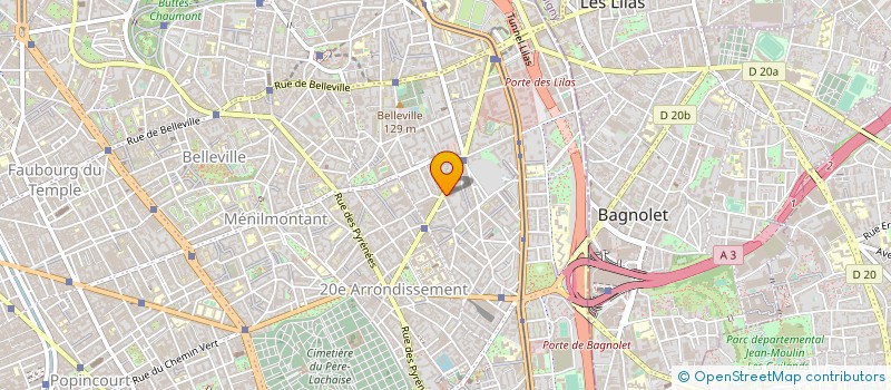 localisation de l'entreprise MONSIEUR PHILIPPE PENA  PARIS