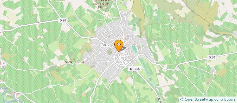 localisation de l'entreprise MONSIEUR PHILIPPE PENA  CAUX