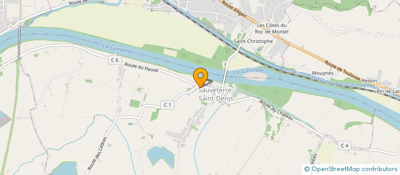 localisation de l'entreprise MONSIEUR PHILIPPE PERAN à SAUVETERRE-SAINT-DENIS