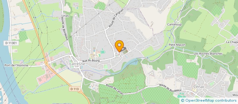 localisation de l'entreprise MONSIEUR PHILIPPE PERCHE à LATRESNE