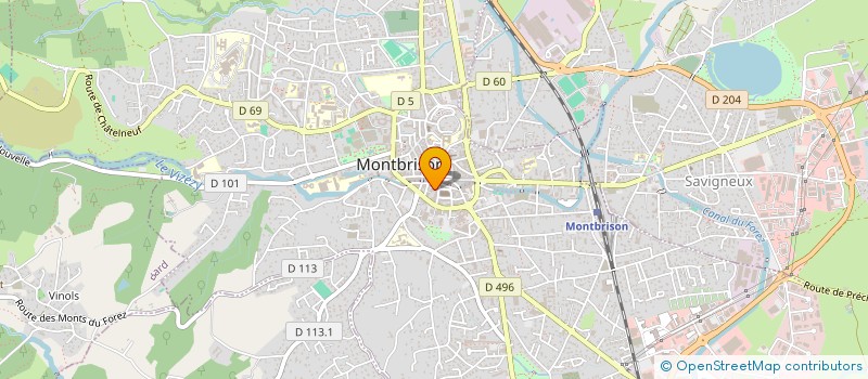 localisation de l'entreprise MONSIEUR PHILIPPE PEREZ à MONTBRISON