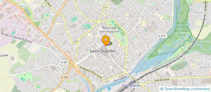localisation de l'entreprise MONSIEUR PHILIPPE PERIE à SAINT-QUENTIN