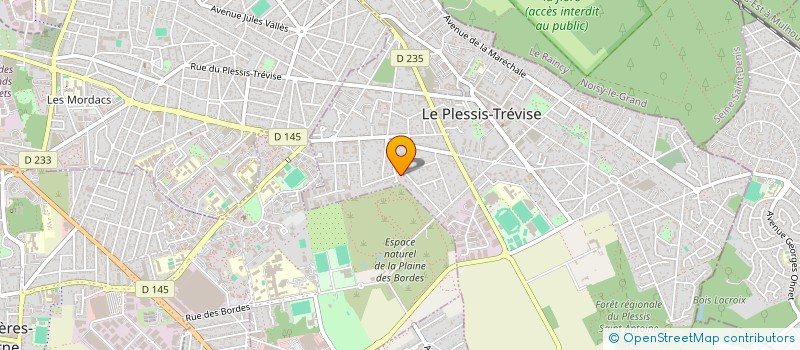 localisation de l'entreprise MONSIEUR PHILIPPE PERIGAULT  LE PLESSIS-TREVISE