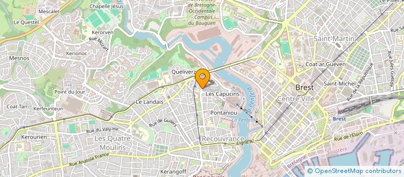 localisation de l'entreprise MONSIEUR PHILIPPE PERON à BREST
