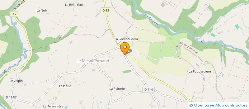 localisation de l'entreprise MONSIEUR PHILIPPE PERONNE à GAVRAY-SUR-SIENNE