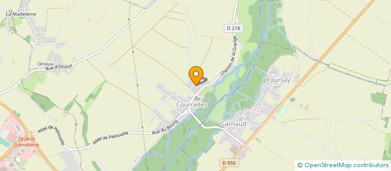 localisation de l'entreprise MONSIEUR PHILIPPE PERRET à COURCELLES