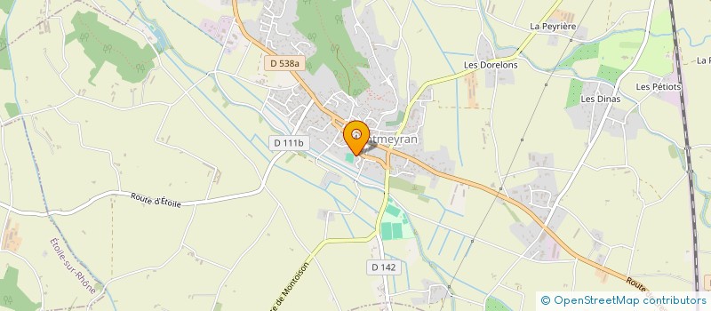 localisation de l'entreprise MONSIEUR PHILIPPE PERRIARD à MONTMEYRAN