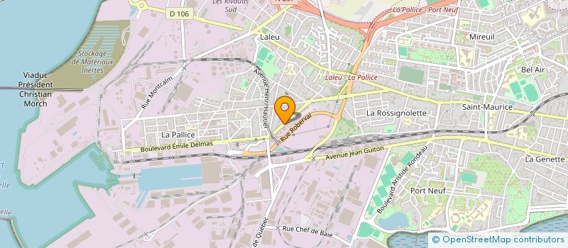 localisation de l'entreprise MONSIEUR PHILIPPE PERRICHOT  LA ROCHELLE