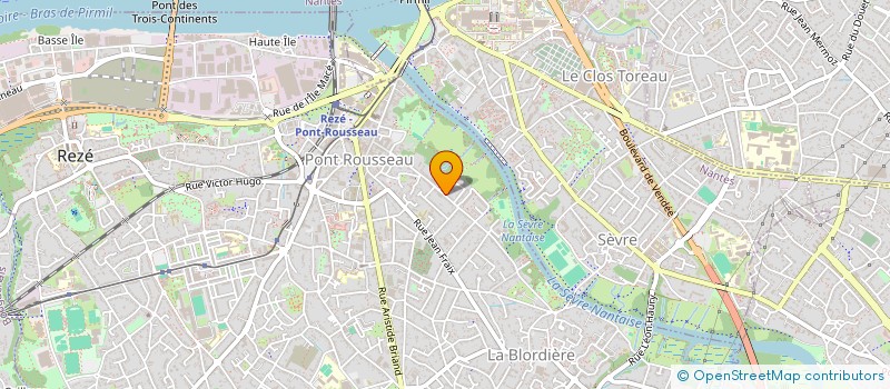 localisation de l'entreprise MONSIEUR PHILIPPE PERRIGAUD  REZE